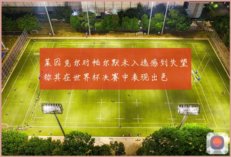 莱因克尔对帕尔默未入选感到失望称其在世界杯决赛中表现出色